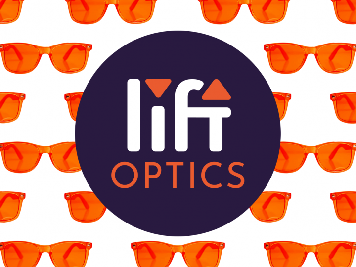 Lift Optics Logo Design